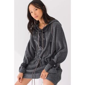 Free People • We The Free Sadie Surplus Slouchy Longline Knit Jacket
